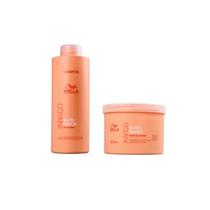 Kit Profissional Wella Nutri Enrich Shampoo 1L Máscara 500G