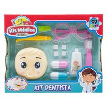 Kit Profissões Dentista Com Acessórios Rosa - 99toys - 99 Toys