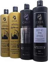 Kit Progressiva Blend Grey Matizadora Cavier Cosméticos