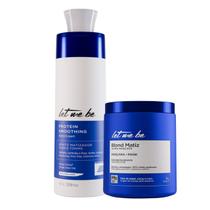 Kit Progressiva Blond Protein Matizadora litro + Blond Matiz Botox Ultra Mask 1Kg let me be Kit Progressiva Blond Protein Matizadora litro + Blond Matiz Botox Ultra Mask 1Kg let me be