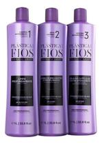 Kit Progressiva Cadiveu Plástica dos Fios 3x1L Alisamento e Tratamento Completo Kit Progressiva Cadiveu Plástica dos Fios 3x1L Alisamento e Tratamento Completo