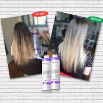 Kit Progressiva Capilar Profissional Premium Orgânica Loiras Selafix Kit Progressiva Capilar Profissional Premium Orgânica Loiras Selafix