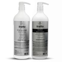 Kit Progressiva Caviar Riduttori 1l Pro Forte Sem Formol + shampoo pré caviar 1l