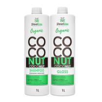 Kit Progressiva Coconut Organic Sem Formol + Shampoo Kit Progressiva Coconut Organic Sem Formol + Shampoo