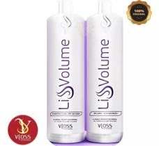 Kit Progressiva De Cabelo Vloss Liss Balsamo Orgânica Volume