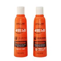 Kit Progressiva E Shampoo Anti Resíduo In Gel Liss 300ml Salles Profissional Kit Progressiva E Shampoo Anti Resíduo In Gel Liss 300ml Salles Profissional