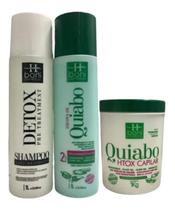 Kit Progressiva Escova de Quiabo + H-tox BOTOX 1kg Hboni Kit Progressiva Escova de Quiabo + H-tox BOTOX 1kg Hboni