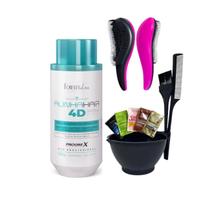 Kit Progressiva Forever Liss Alinha Hair 4d Selagem 300g