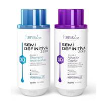 Kit Progressiva Forever Liss Semi Definitiva Zero 3D 300Ml