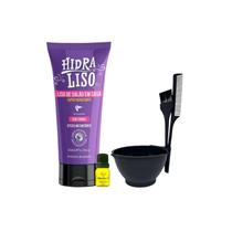 Kit Progressiva Hidra Liso Alisante De Cabelo Orgânico 200Ml