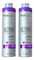 Kit Progressiva Italiana Escova Progress Extreme Blond Fit - Italian Beauty