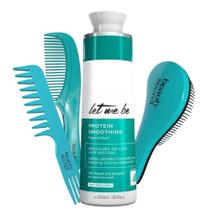 Kit Progressiva Let Me Be Protein Smoothing + Escova e Pente