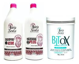 Kit Progressiva Maria Bonita Selagem Capilar Amazon