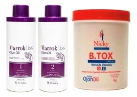 Kit Progressiva Marrock Liss B.tox Nicky Cosmético