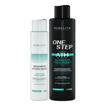 Kit Progressiva One Step 1l + Shampoo Antirresíduo Rubelita