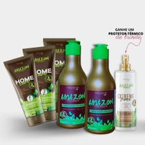 Kit Progressiva Orgânica + Kit Home Care + Protetor Térmico