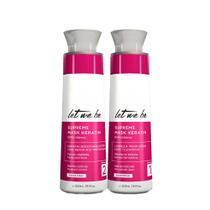 Kit Progressiva Passo 1 e 2 Supreme Mask Keratin - Let me Be