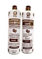 Kit Progressiva Plástica Dos Fios Café Marroquina 2x1l - Juca Cosmeticos Kit Progressiva Plástica Dos Fios Café Marroquina 2x1l - Juca Cosmeticos