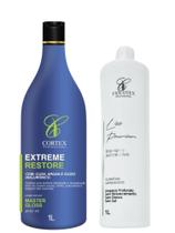 Kit Progressiva Profissional 1000ml Com Shampoo Dilatador Para Cabelos Loiros ou Coloridos