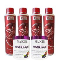 Kit Progressiva Profissional Sem Formol Fios Firmes Macio+Masc Tratamento Intensivo Especial Oils and Vitamins Hidratação Brilho Nutrição Pós Quimica Kit Progressiva Profissional Sem Formol Fios Firmes Macio+Masc Tratamento Intensivo Especial Oils and Vitamins Hidratação Brilho Nutrição Pós Quimica
