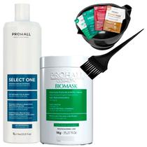 Kit Progressiva Select One 1L e Máscara Biomask 1kg ProHall Kit Progressiva Select One 1L e Máscara Biomask 1kg ProHall