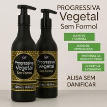 Kit Progressiva vegetal sem formol 500ML . Kit Progressiva vegetal sem formol 500ML .