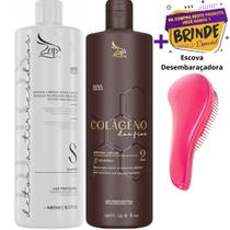 Kit Progressiva Zap Colágeno Dos Fios 480ml Lançamento