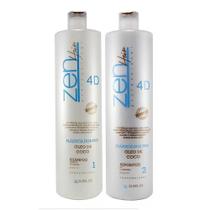 Kit Progressiva Zen Hair Professional 4D Plástica Dos Fios Kit Progressiva Zen Hair Professional 4D Plástica Dos Fios
