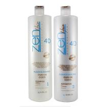 Kit Progressiva Zen Hair Professional 4D Plástica Dos Fios Kit Progressiva Zen Hair Professional 4D Plástica Dos Fios