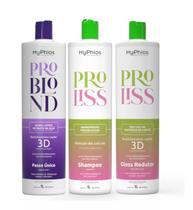 Kit Progressivas Proliss Blond 1l + Proliss 3d 1l Myphios Kit Progressivas Proliss Blond 1l + Proliss 3d 1l Myphios
