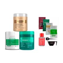 Kit Prohall Biomask Extreme Proboo 500g +Sachê/Cumbuca/Óleo