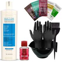 Kit Prohall Máscara de Tratamento Select Blond, Burix, Select One 1000ml Kit Prohall Máscara de Tratamento Select Blond, Burix, Select One 1000ml