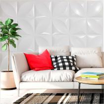 KIT PROMO 24 PLACAS 3D 50x50 REVESTIMENTO PVC -