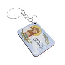 Kit Promocional: 50 Chaveiros MDF de Amizade para Lembrança do Dia do Amigo