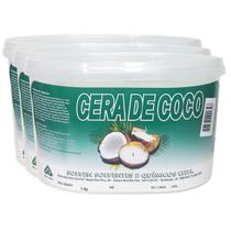 Kit Promocional Cera de Coco Vegetal para Velas Solven 3kg