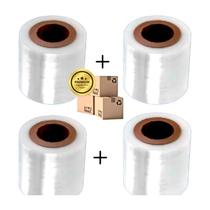 Kit Promocional Com 4 Filme Stretch 100 Mm X 0,025 Mm "Virgem" Kit Promocional Com 4 Filme Stretch 100 Mm X 0,025 Mm "Virgem"