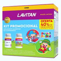Kit Promocional Lavitan A-Z Mulher e Lavitan Kids 60c