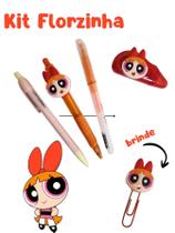 Kit promocional Meninas Super Poderosas Docinho Lindinha Florzinha presente dia dos professores