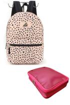 Kit Promocional Mochila Costas Reforçada Luxcel e Leva Estojo Jumbo Apparatos