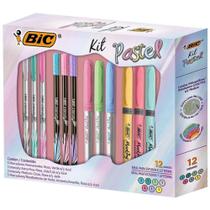 Kit Promocional Pastel C/12 ITENS - BIC