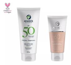 Kit Promocional Protetor Solar Facial 60 Base Clara + Corporal 50 200ml