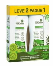 Kit Promocional Sabonete Intimo Oléo de Coco 210 ML Cia da Natureza