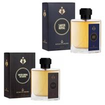 Kit promocional saver royal água de cheiro 2 perfumes 01 saver royal e 01 saver royal linha reserve 100ml