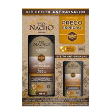 Kit promocional Tío Nacho Antigrisalho shampoo 415ml + condicionador 200ml Kit promocional Tío Nacho Antigrisalho shampoo 415ml + condicionador 200ml