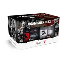 Kit Promopack Brandão X Flex- Hórus Frutas Vermelhas 300g+ Creatina 100g Max Titanium
