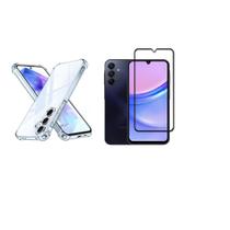 Kit Proteção Capa Capinha + Pelicula vidro temperado 3D Samsung Galaxy A16 5G Kit Proteção Capa Capinha + Pelicula vidro temperado 3D Samsung Galaxy A16 5G