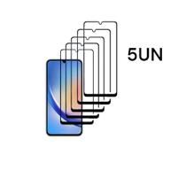 Kit Proteção Com 5UN Películas 3D De Vidro Para Samsung Galaxy A06 Kit Proteção Com 5UN Películas 3D De Vidro Para Samsung Galaxy A06