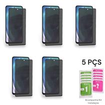 Kit Proteção Com 5UN Películas Fosca 9D Privacidade Para Motorola Moto G04 Kit Proteção Com 5UN Películas Fosca 9D Privacidade Para Motorola Moto G04
