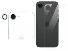 Kit Proteção com Câmera Easy e Traseira Gel P/ iPhone 16e 5G