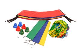 Kit Proteção de Molas Rede de Proteção Capa para Isotubo e Ponteira Cama Elástica 1,40m